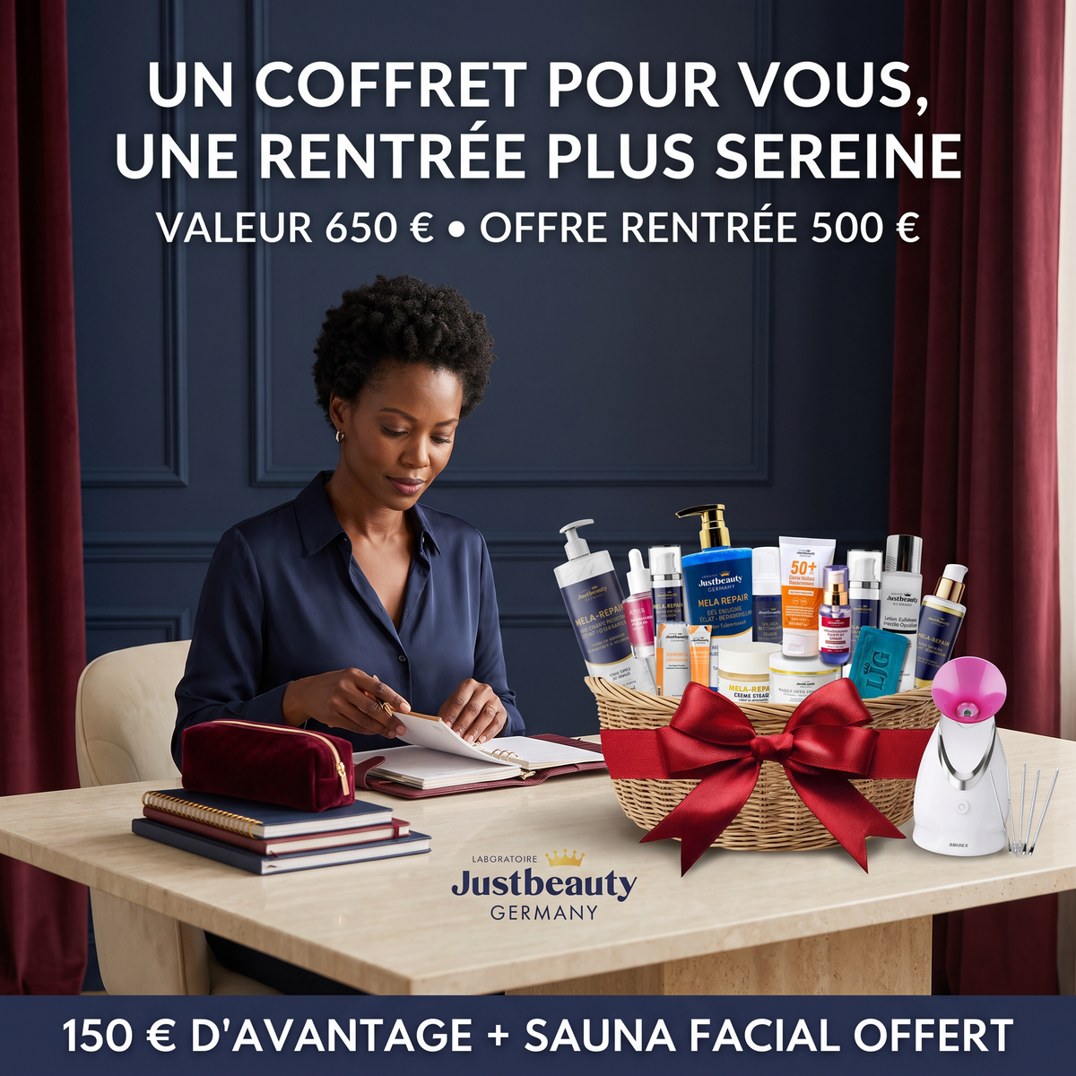 MELA REPAIR ULTIMATE – COFFRET CORRECTION ABSOLUE VISAGE & CORPS – 15 Pièces