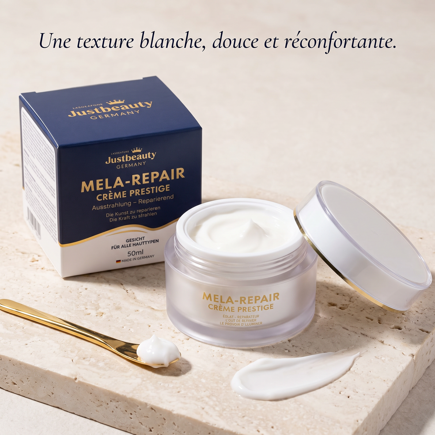 Crème Visage MELA REPAIR – Taches brunes, mélasma & marques visibles | Teint uniforme – 50g
