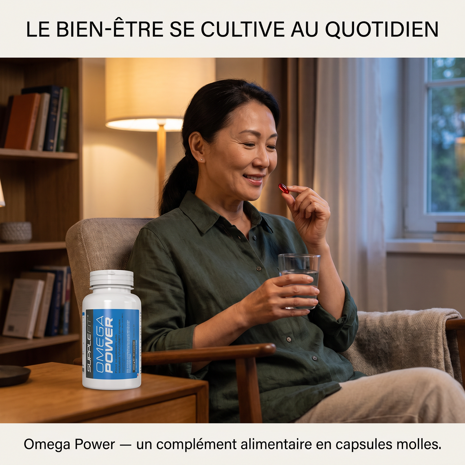 OMEGAPOWER VIVACORE™ – Omega-3 EPA & DHA + Coenzym Q10, Vitamin E & Lycopin