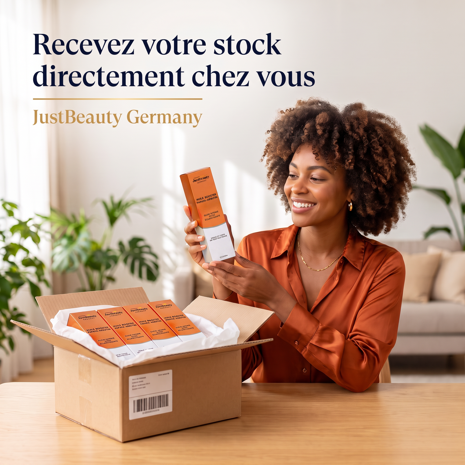 Pack Lancement Revendeur PERLE RARE PAPAYE–ARBUTINE 200ml – 10 Huiles