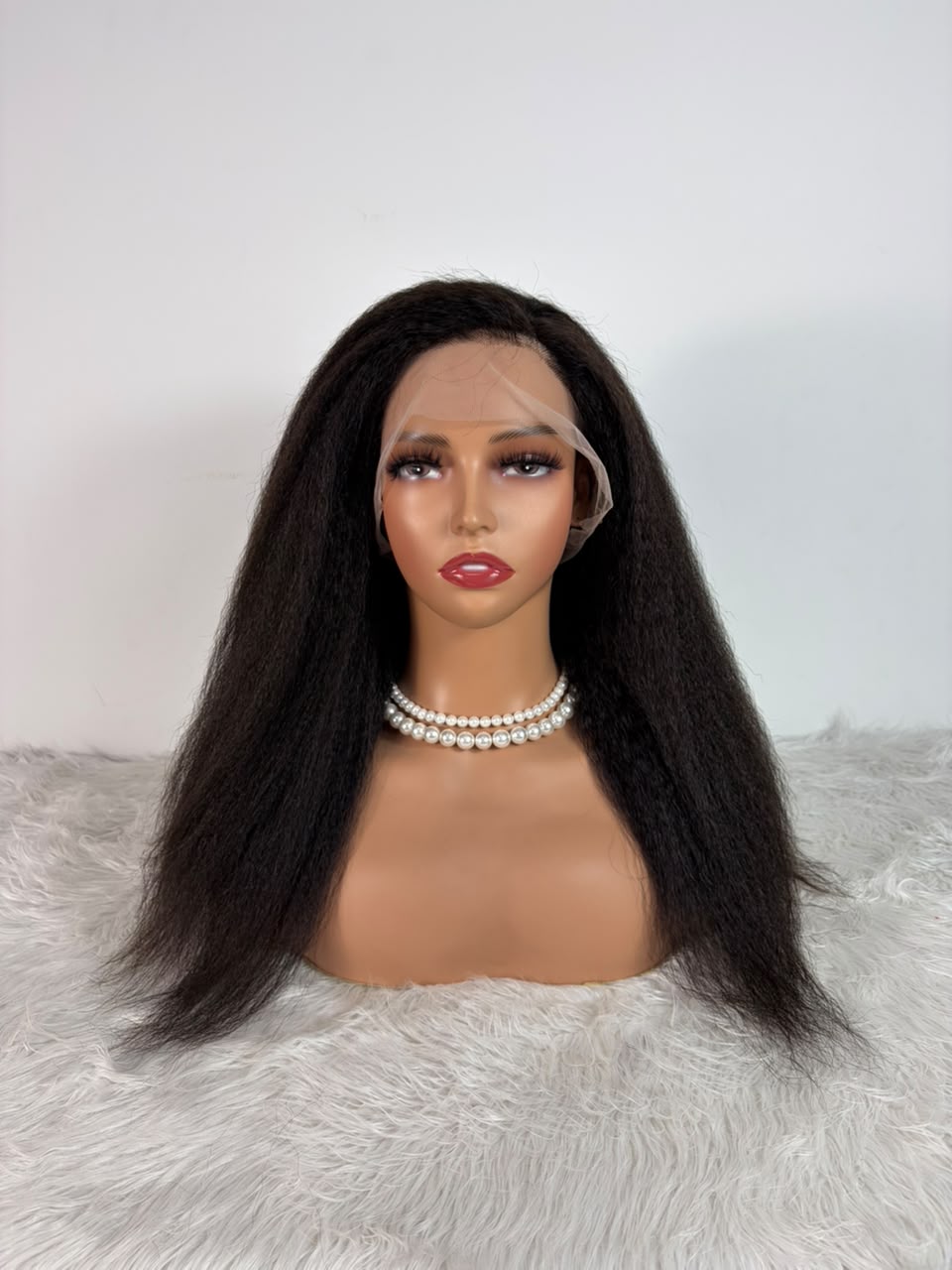 Kinky straight 16"with lace 360