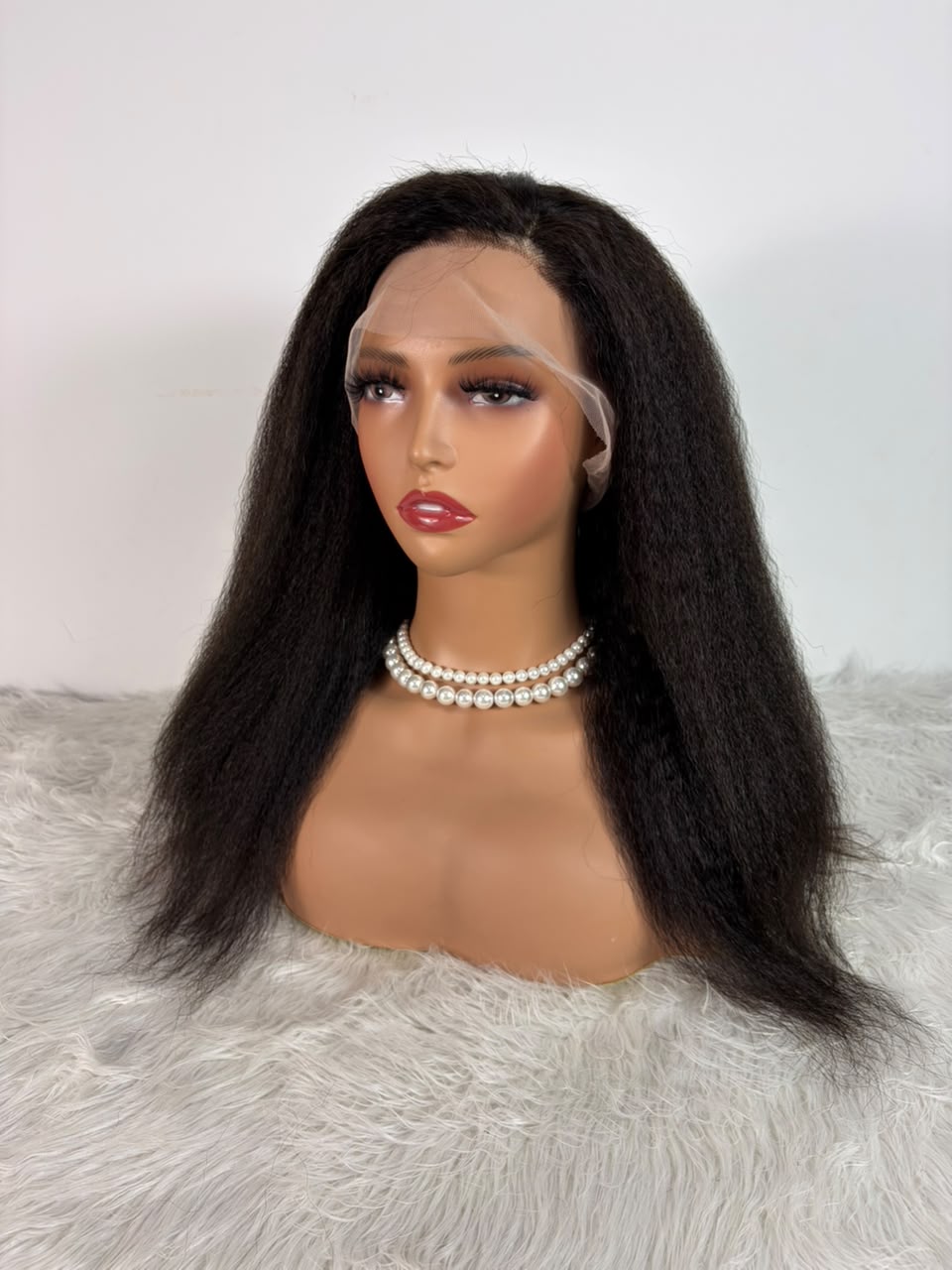 Kinky straight 16"with lace 360