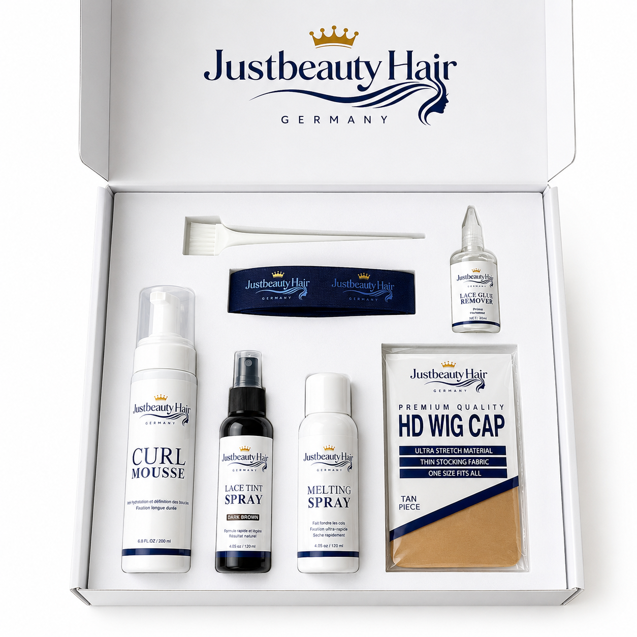 Kit Professionnel Complet pour Pose de Perruque Lace Wig – Finition HD Invisible & Longue Tenue