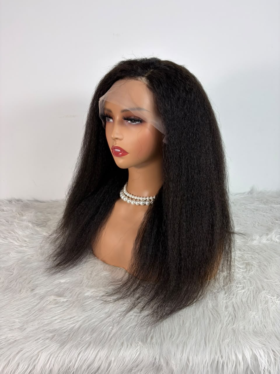 Kinky straight 16"with lace 360