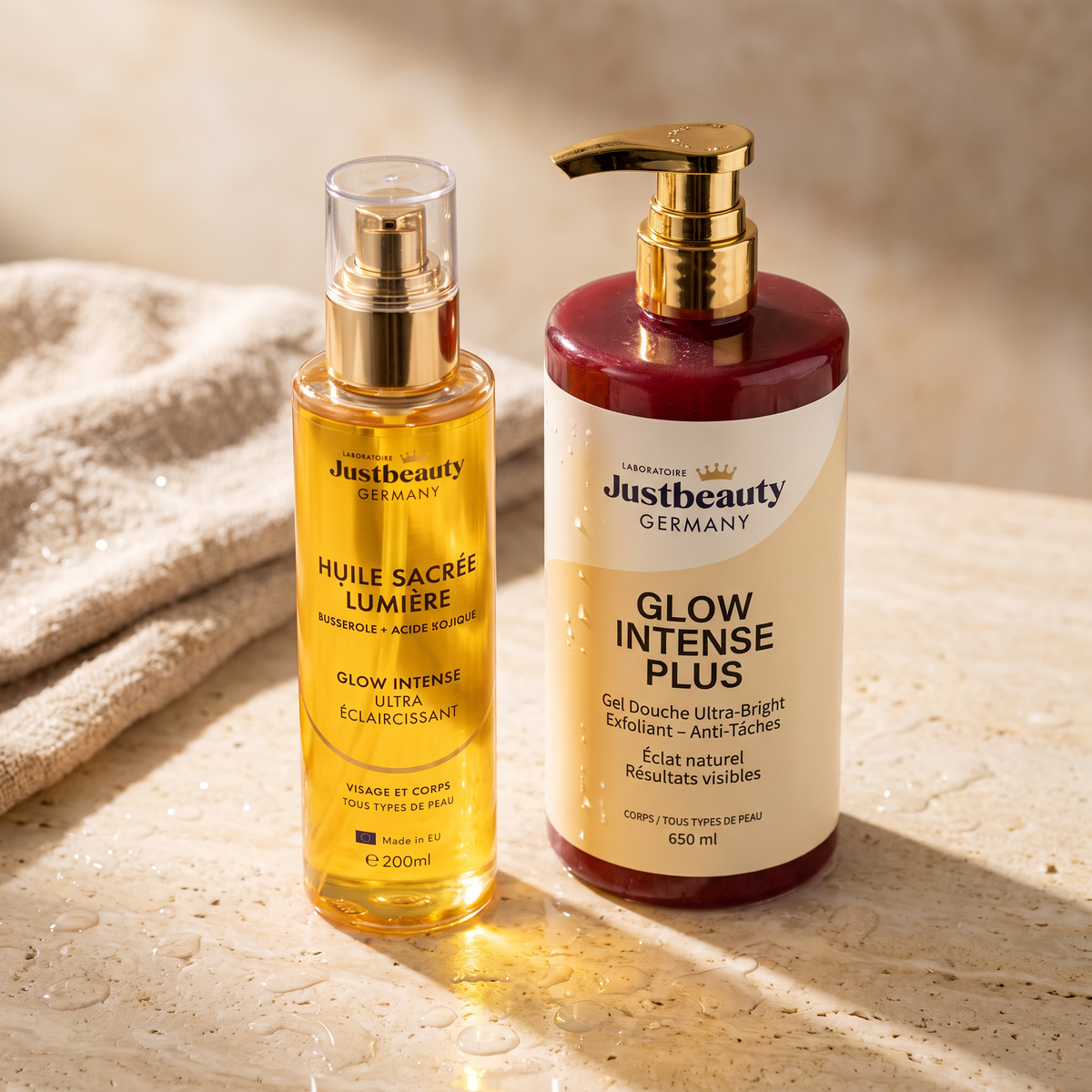 DUO LUMIÈRE ABSOLUE – Teint Lumineux & Glow Intense