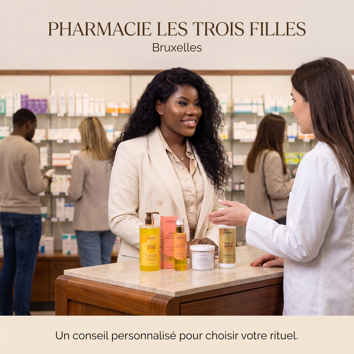 VITA-C SHINE – Kit 4 Pièces | Radiance Boost – Teint Frais & Peau Revitalisée.