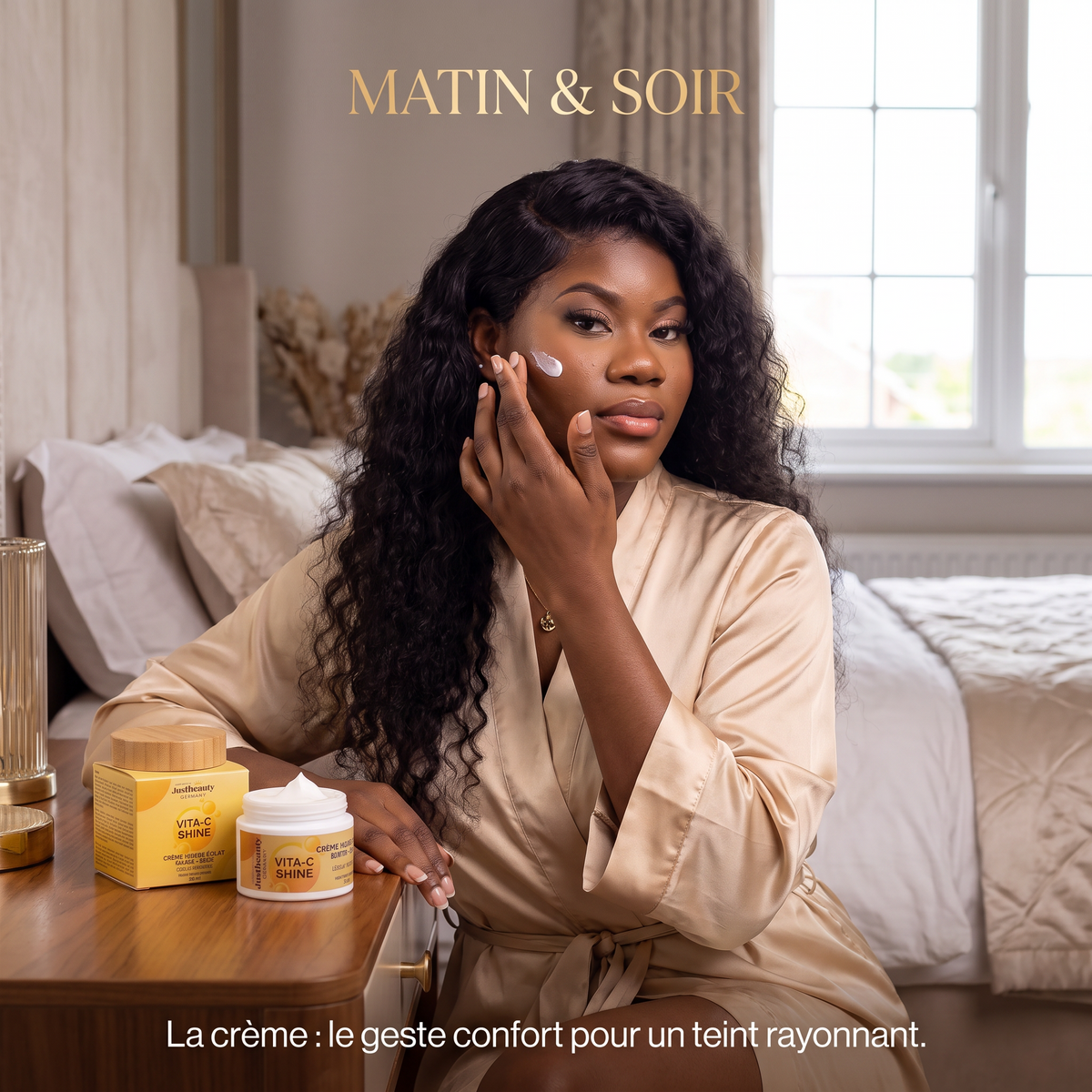 VITA-C SHINE – Trio 3 Pièces | Savon + Sérum + Crème – Routine Éclat Quotidienne