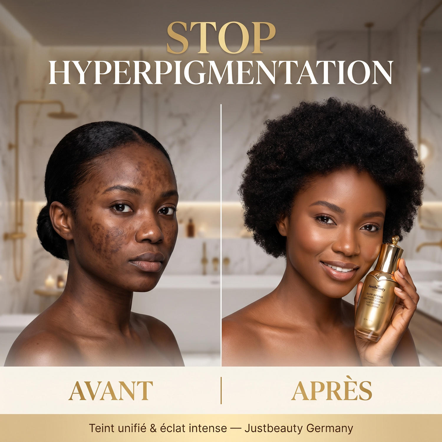 GESICHTS- & KÖRPERPFLEGE-SET GLOW INTENSE PLUS – INTENSIVE ROUTINE GEGEN HYPERPIGMENTIERUNG MIT SEIFE | 5-TEILIG