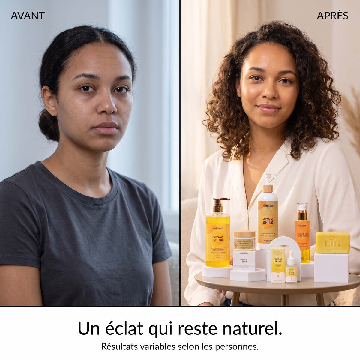 VITA-C SHINE – Kit 6 Pièces | Radiance Max – Routine Visage & Corps Éclat Intense