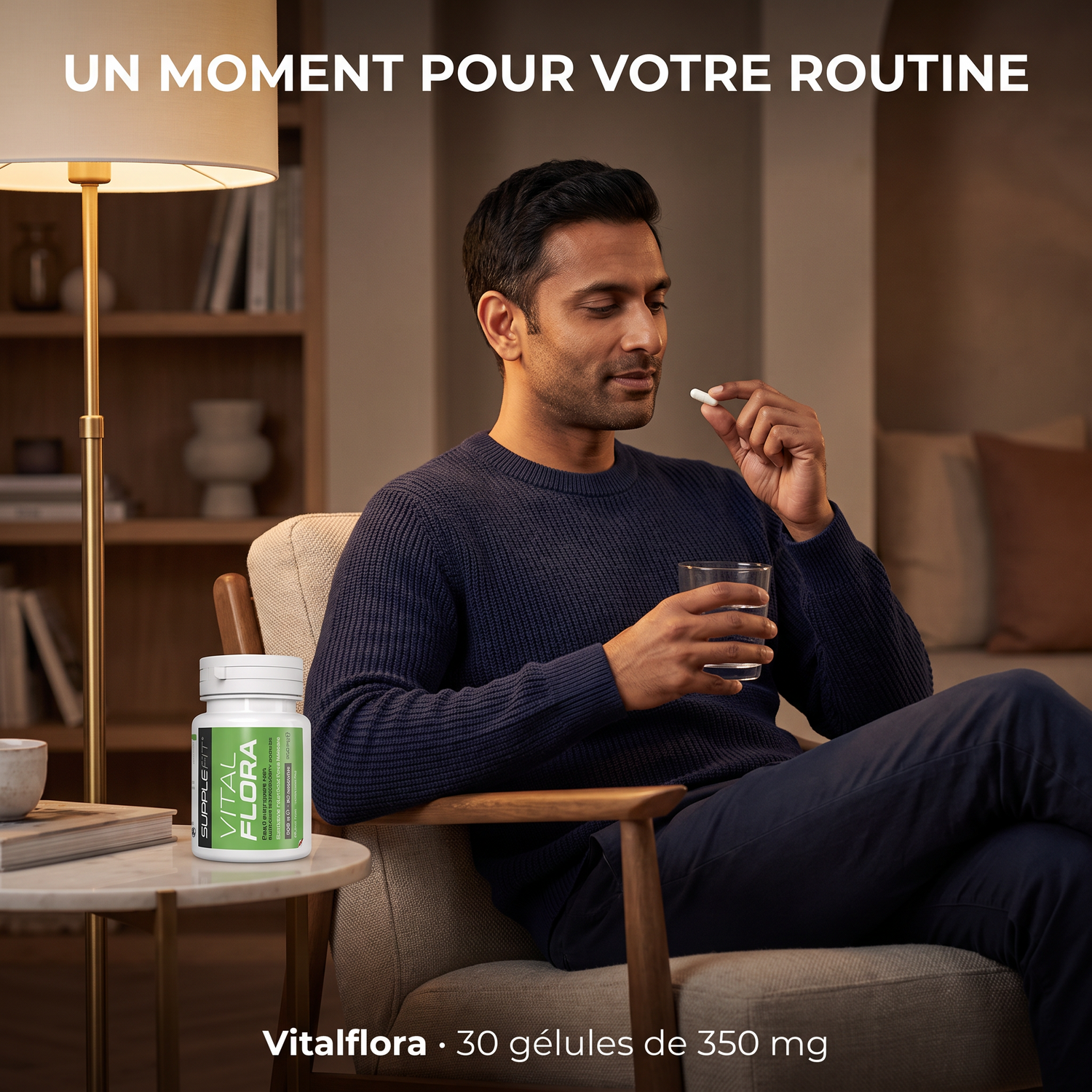 VITALFLORA MICROCORE™ – Probiotiques 25 Milliards UFC | Équilibre de la Flore Intestinale